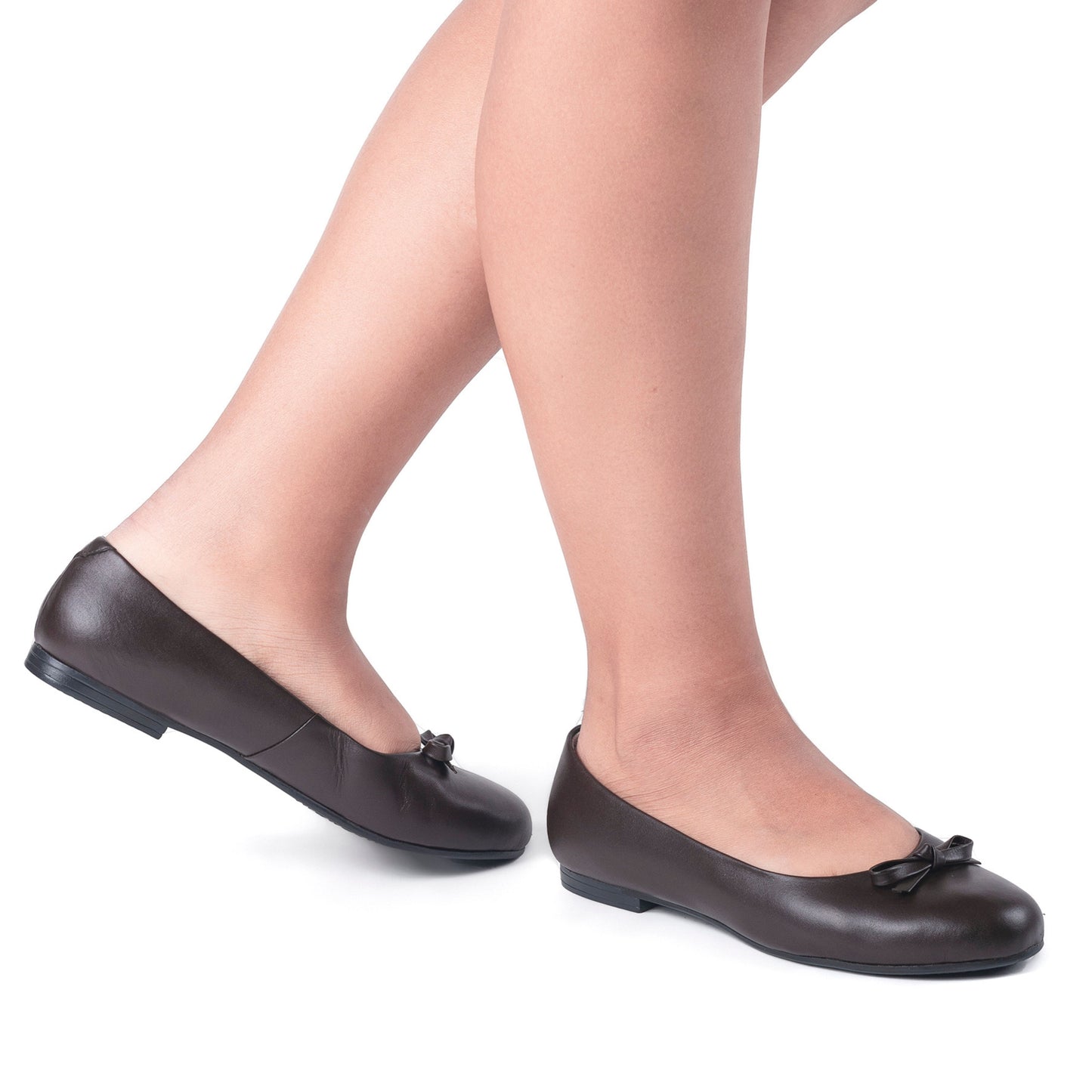 J804 C/L BALLERINA MARRÓN (IT-05345)