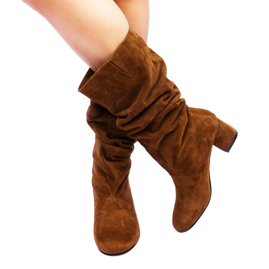 Botas Gamuza - Tabaco (IT-03122)