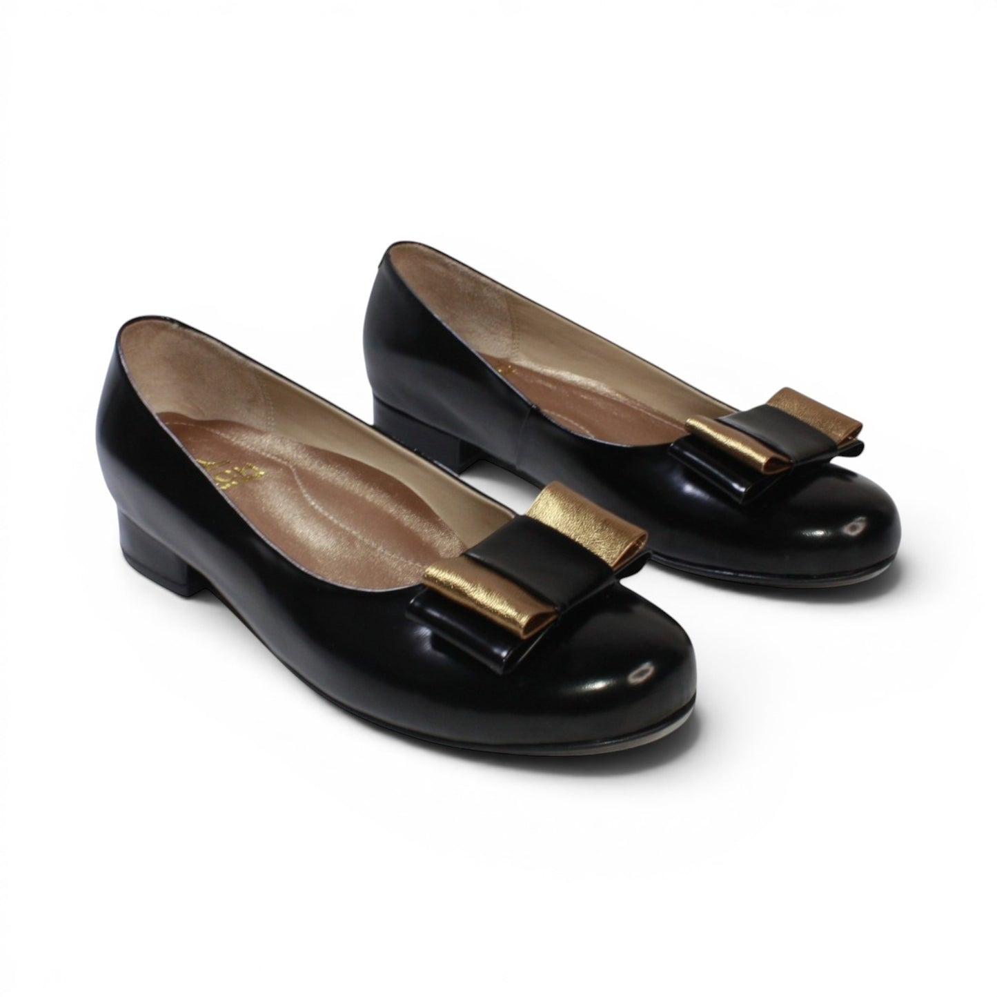 J842-B BALLERINA NEGRO/BRONCE (IT-06452)