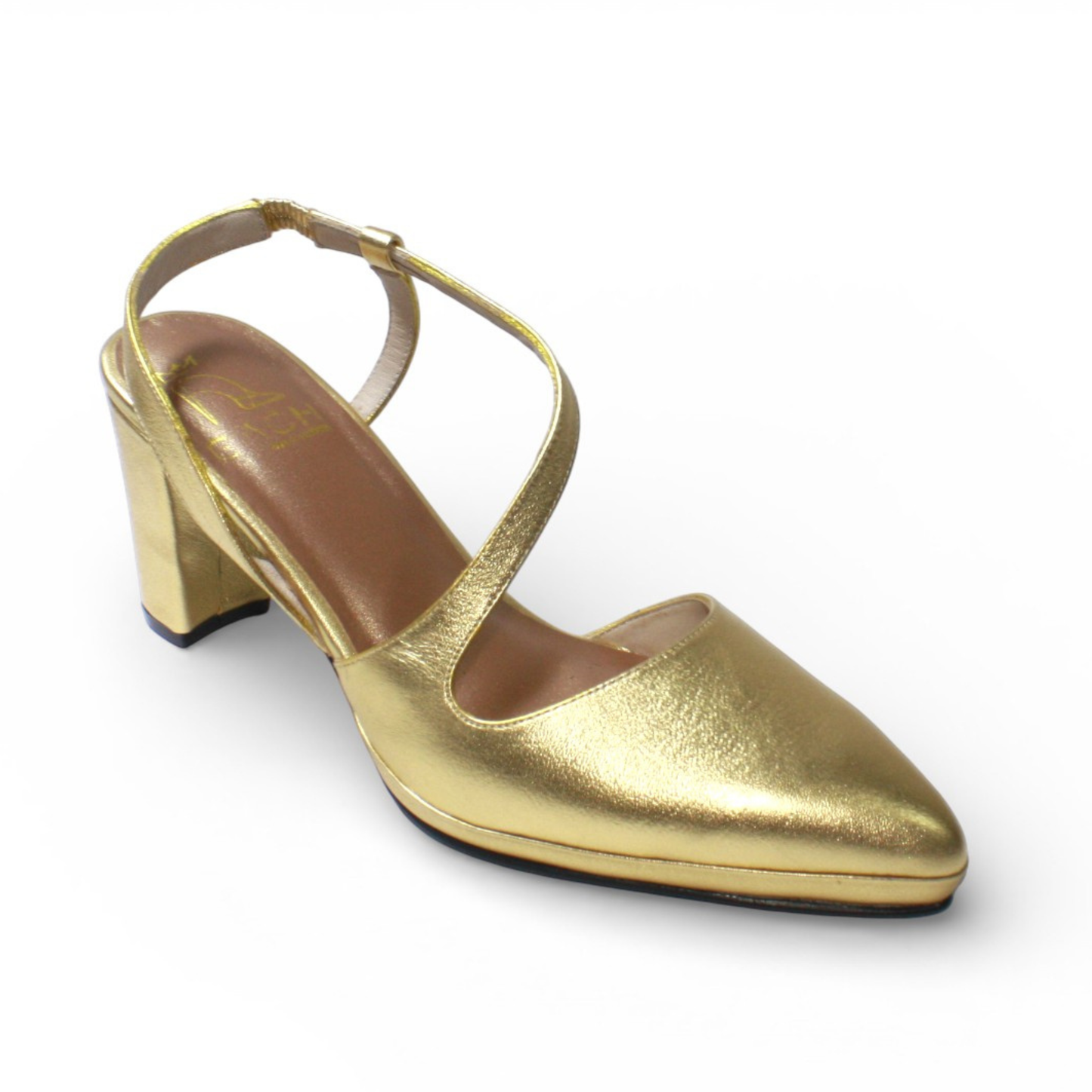 J778 SLINGBACKS DORADO (IT-06281)