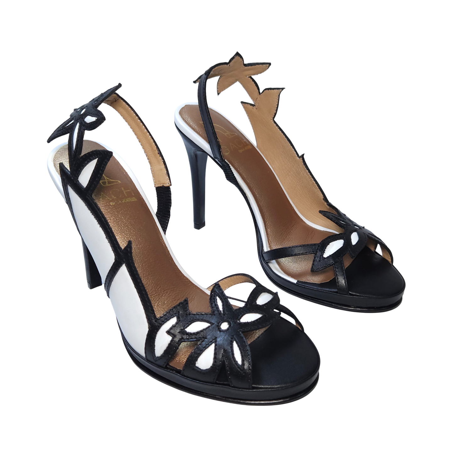 J3174 SANDALIAS BLANCO/NEGRO (IT-06143)