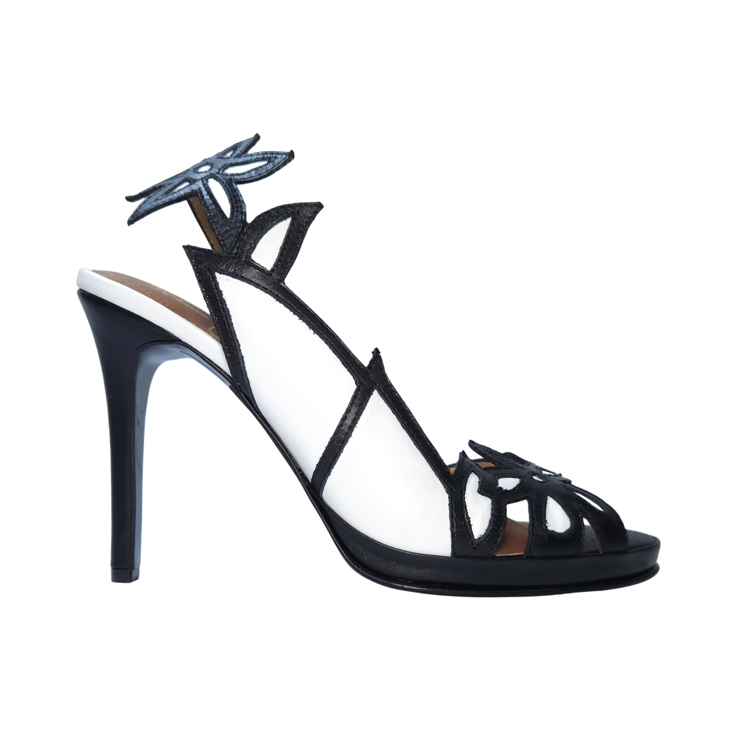J3174 SANDALIAS BLANCO/NEGRO (IT-06143)