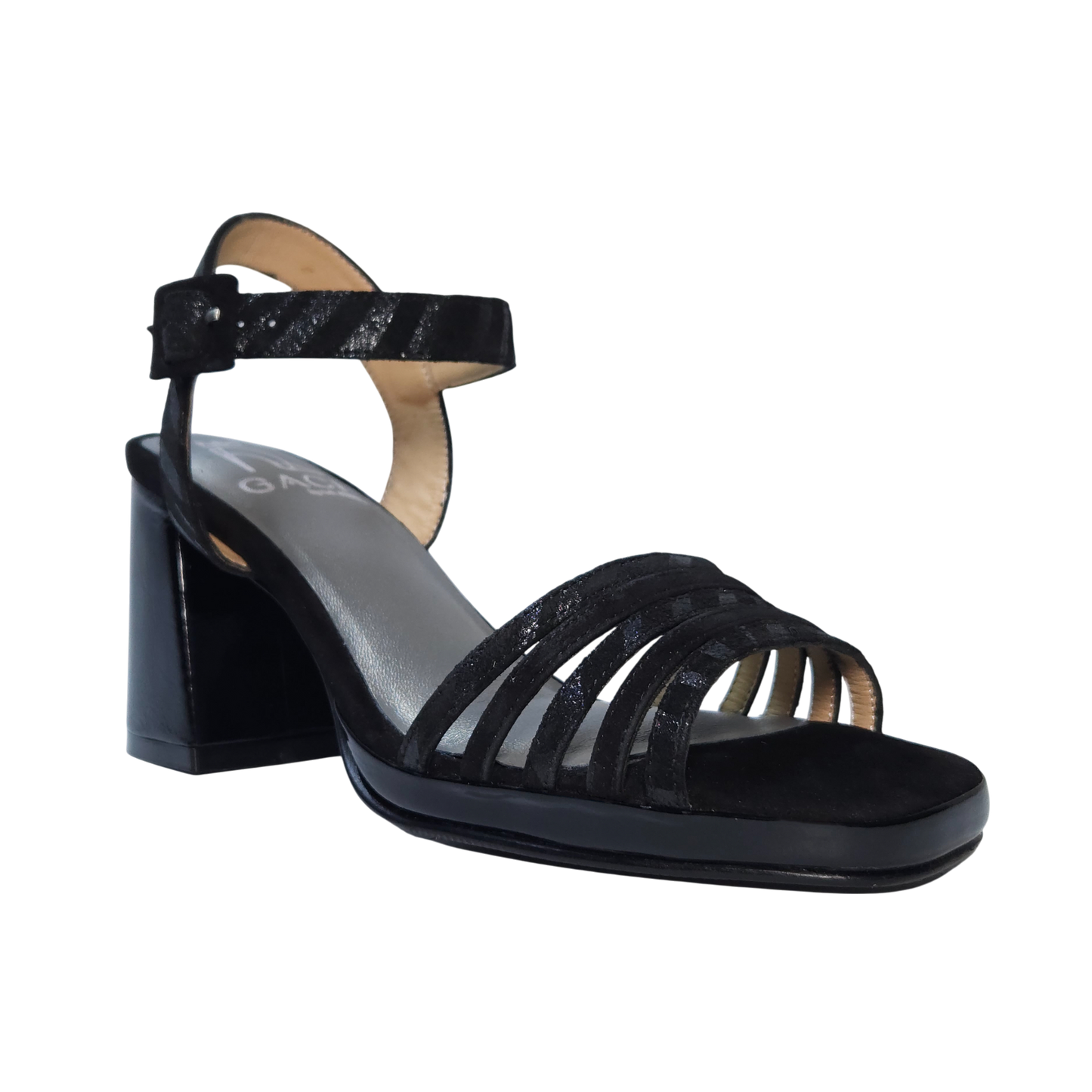 J3188 SANDALIA NEGRA RAYAS (IT-06156)