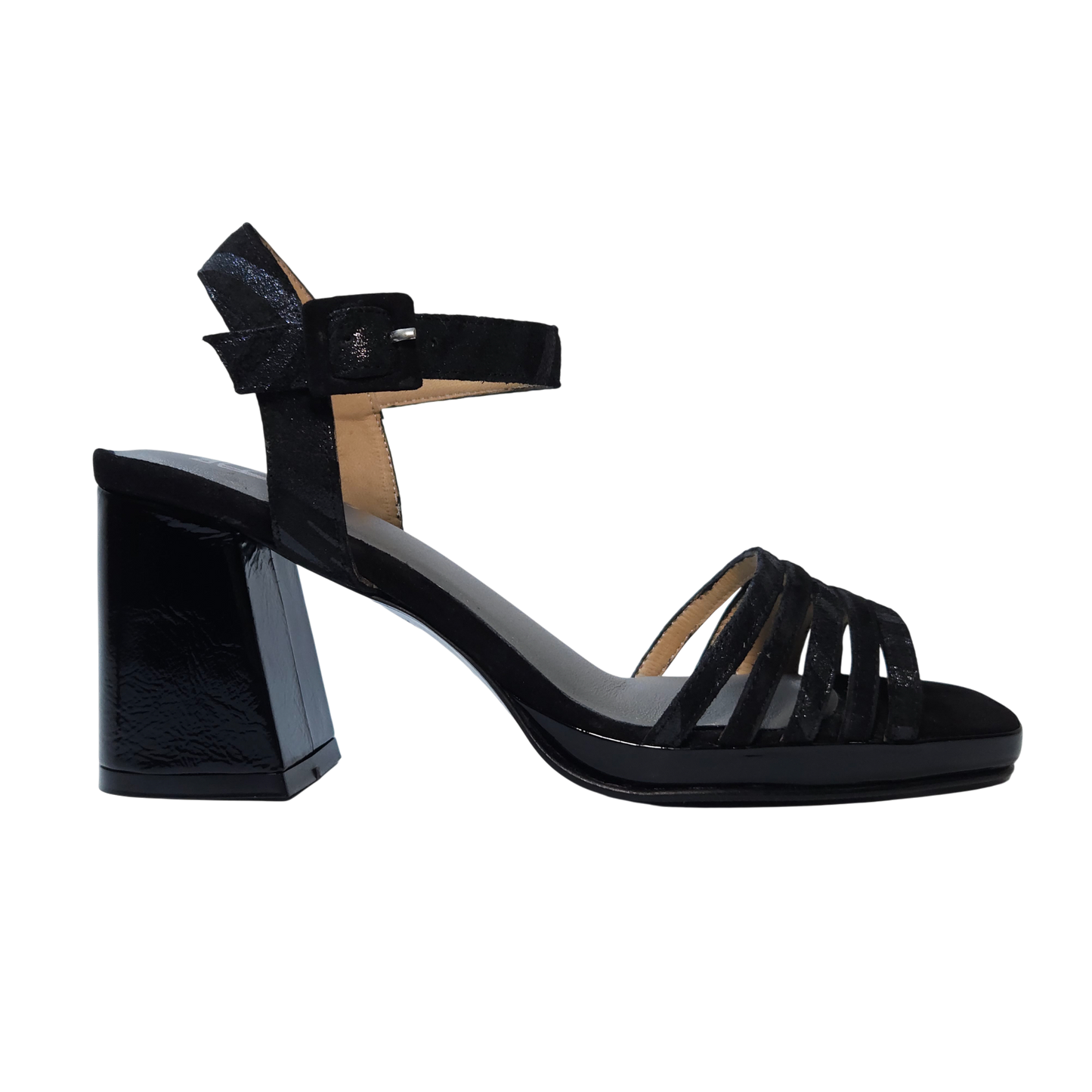 J3188 SANDALIA NEGRA RAYAS (IT-06156)