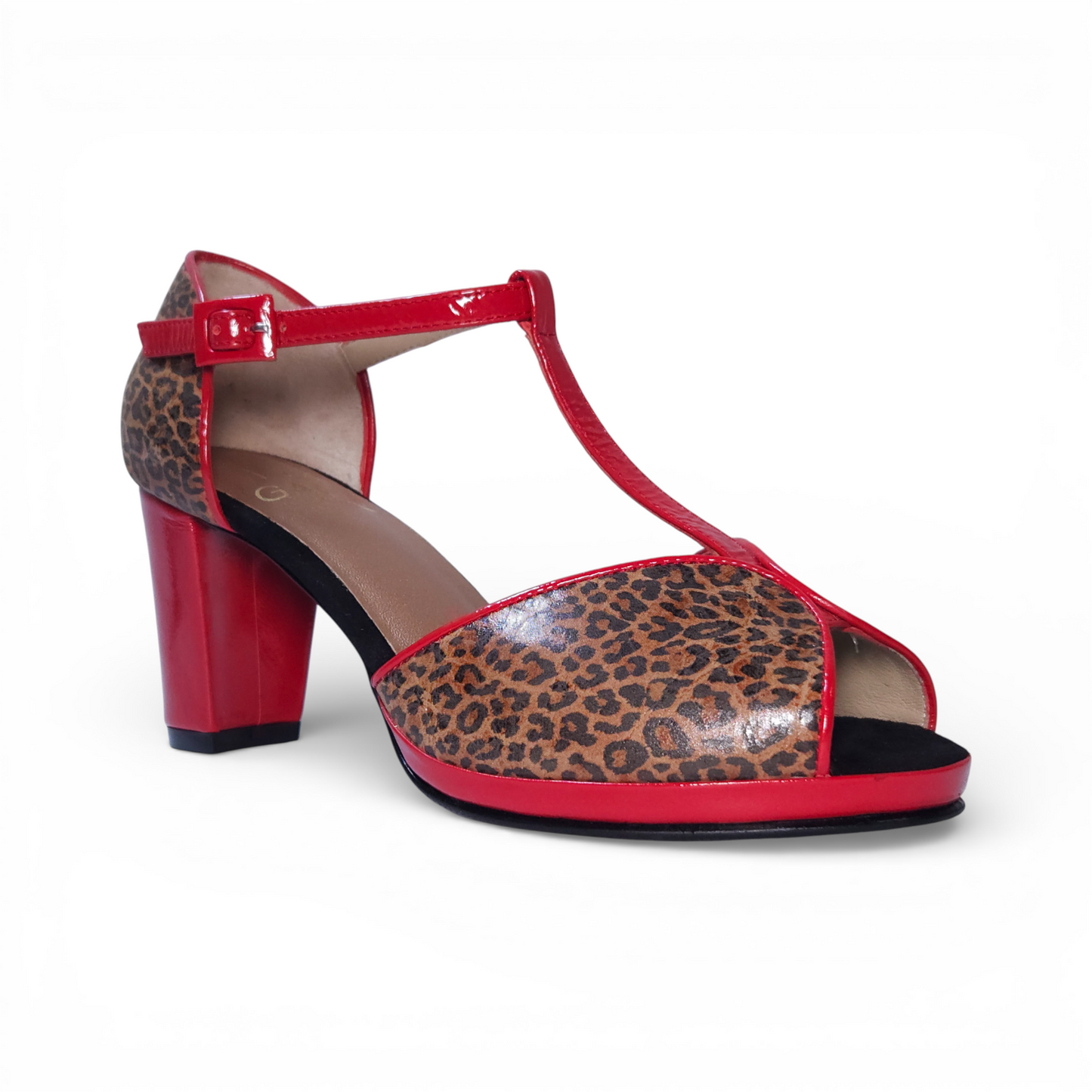 J1430 SANDALIA PRINT ROJO (IT-06251)