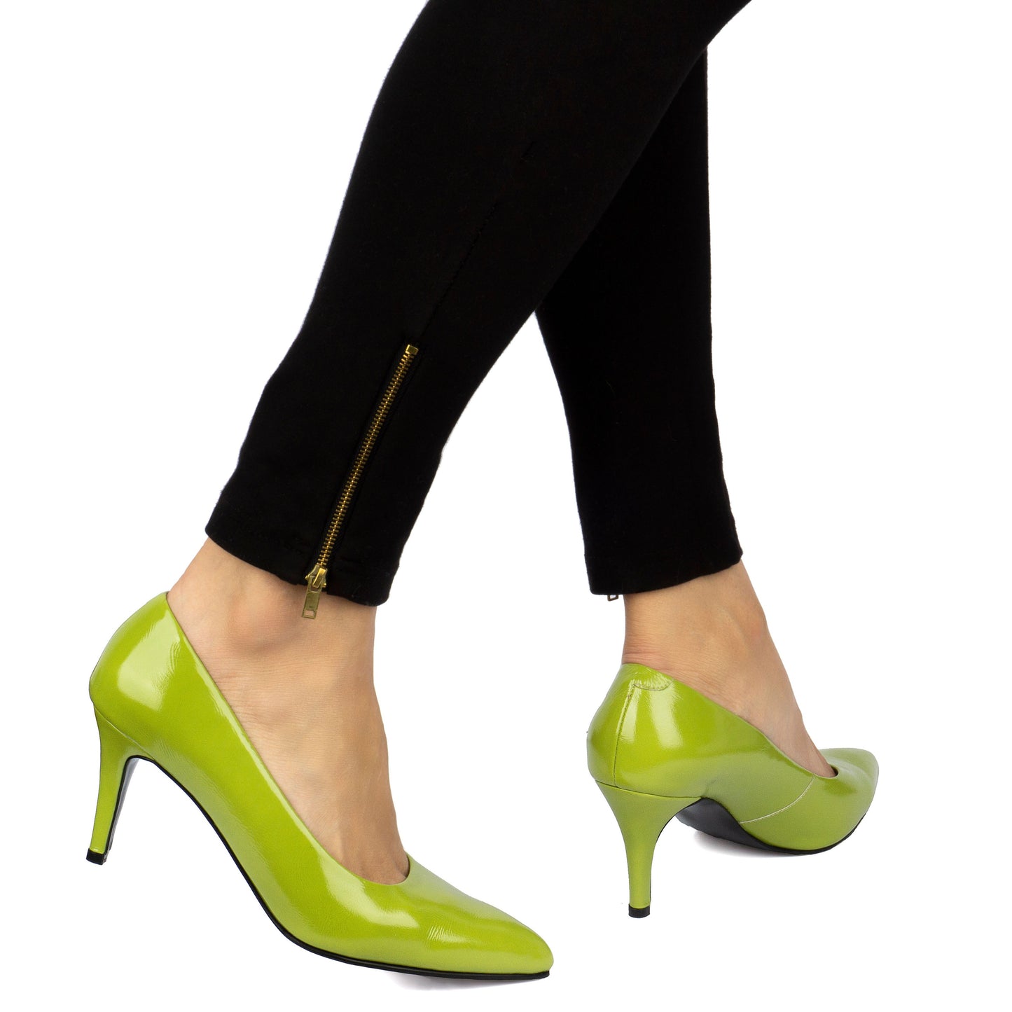 J782 STILETTO VERDE LIMÓN (IT-03602)