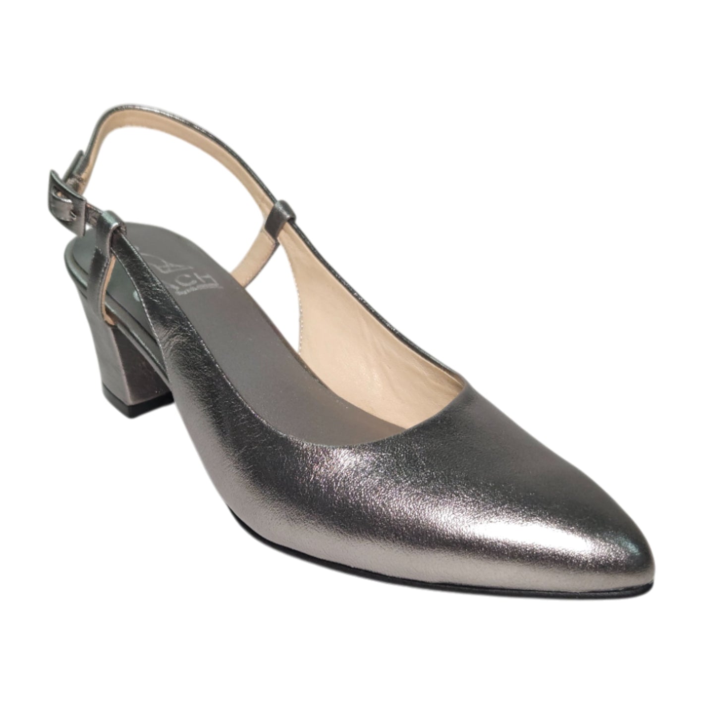 J785 SLINGBACKS PLATA QUEMADA (IT-06035)