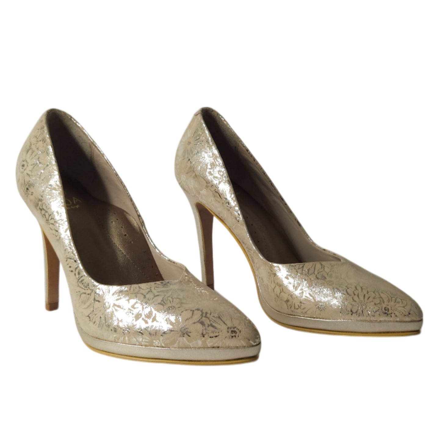 J745 STILETTO FLORES NIQUEL (IT-05807)