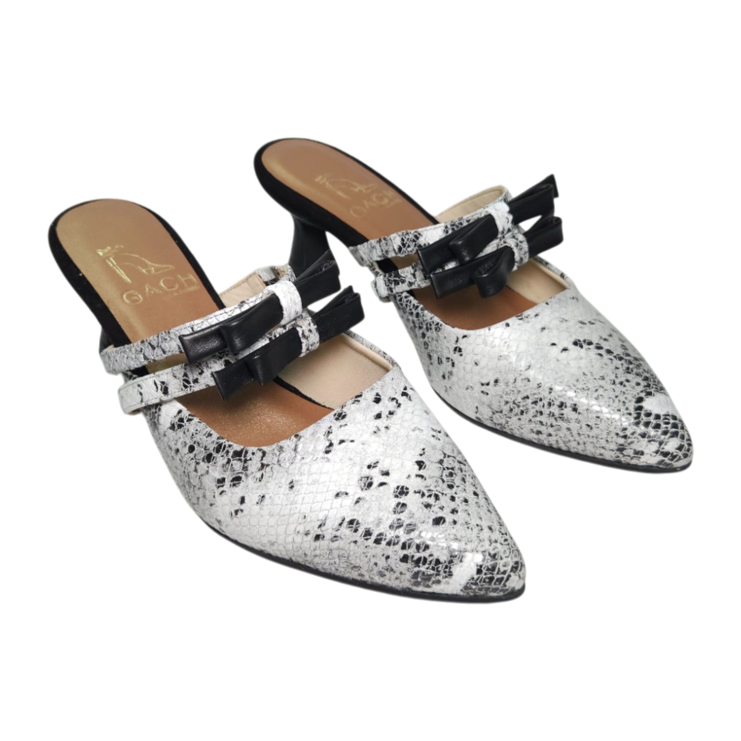 J793 PUNTILLA PRINT BLANCO/NEGRO (IT-06042)