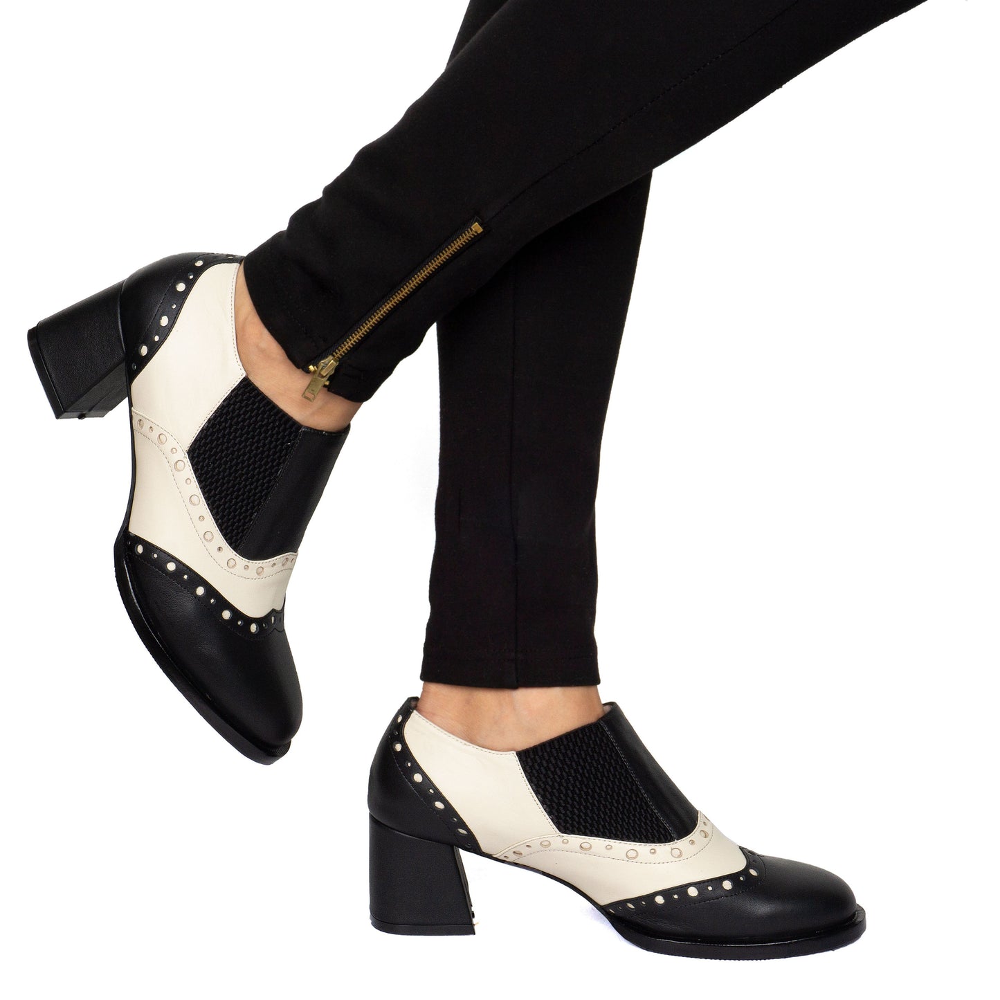 J180 OXFORD NEGRO/MARFIL (IT-04661)