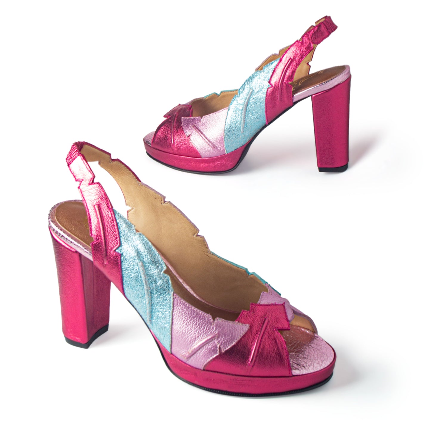 J1418-B SANDALIA FUCSIA (IT-05671)