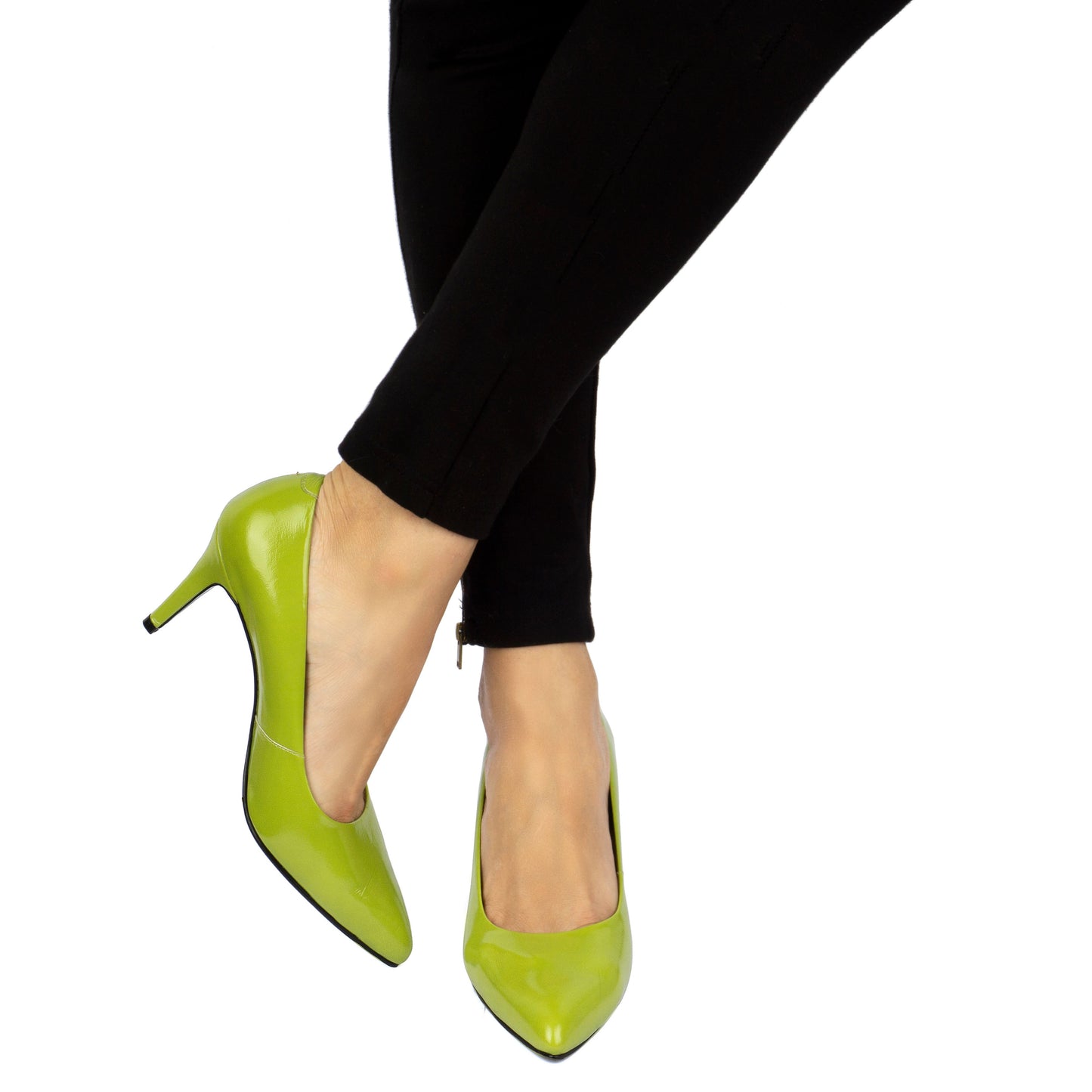 J782 STILETTO VERDE LIMÓN (IT-03602)