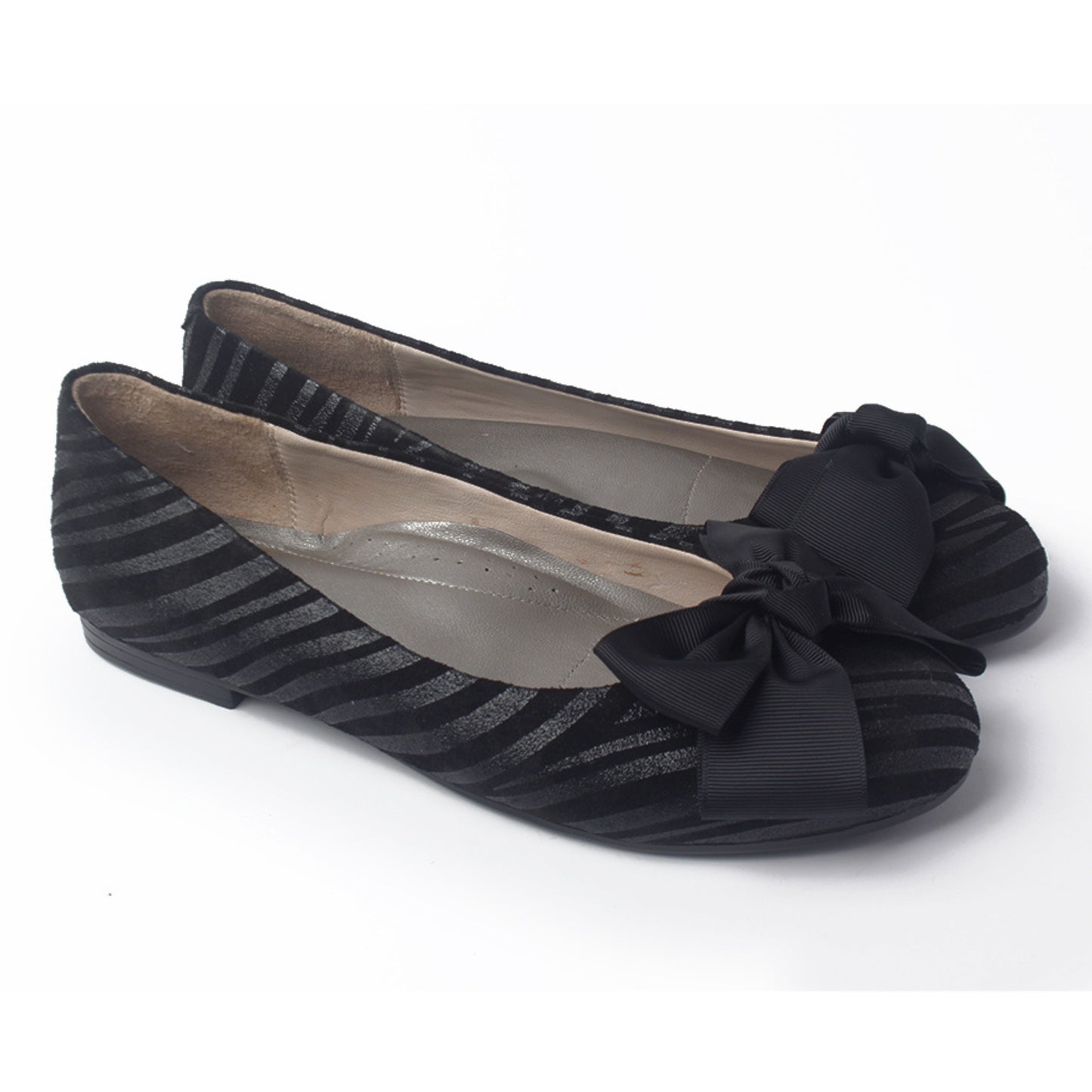 J804 C/L BALLERINA CEBRA NEGRO (IT-05051)