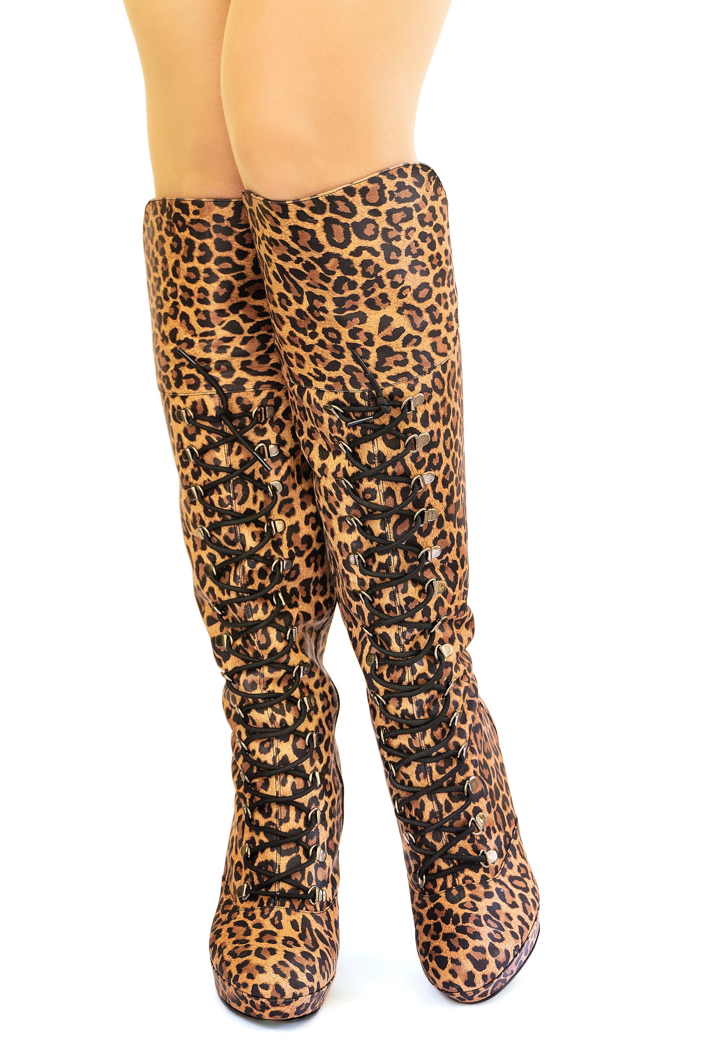 BOTAS - CUERO ANIMAL PRINT (IT-03056)