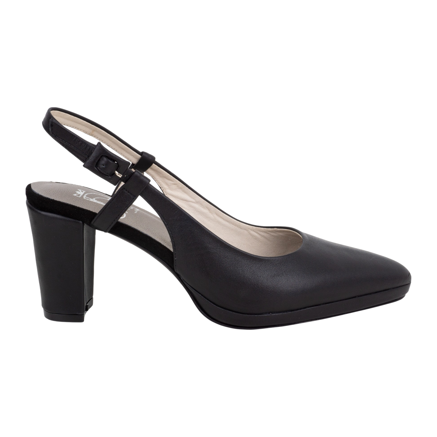 J785 SLINGBACKS NEGRA (IT-04618)