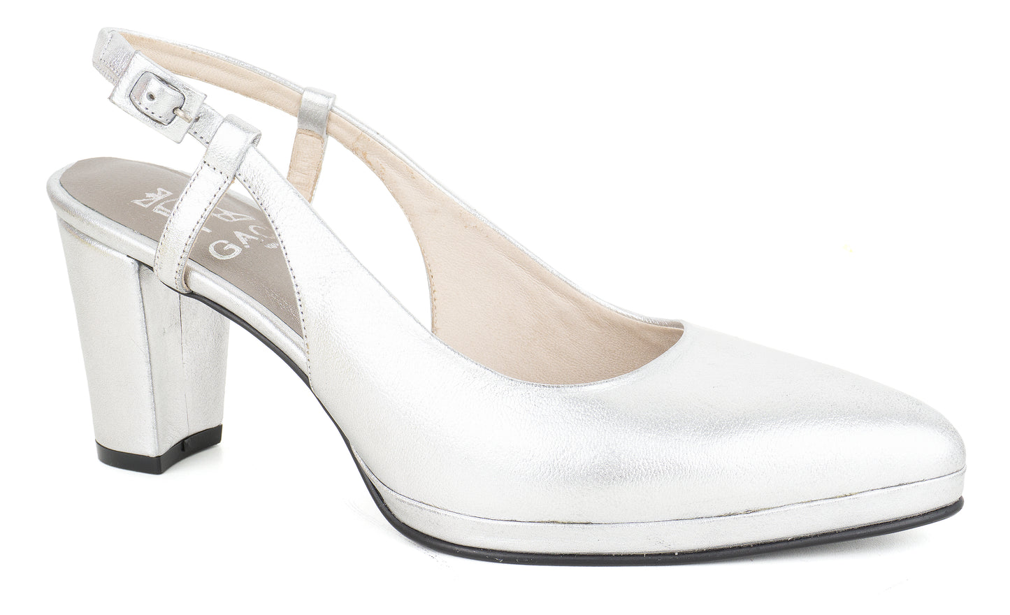 J785 SLINGBACKS PLATEADO (IT-04895)