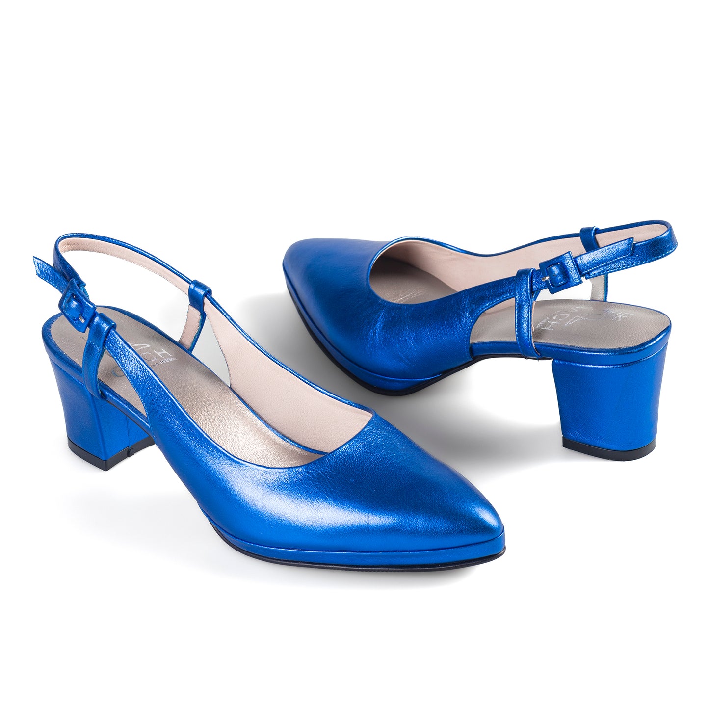 J785 SLINGBACKS AZULINO METALIZADO (IT-05315)