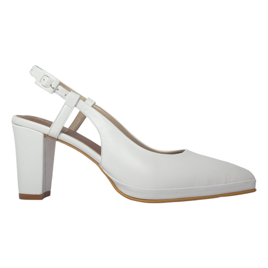 J785 SLINGBACKS BLANCAS (IT-05690)