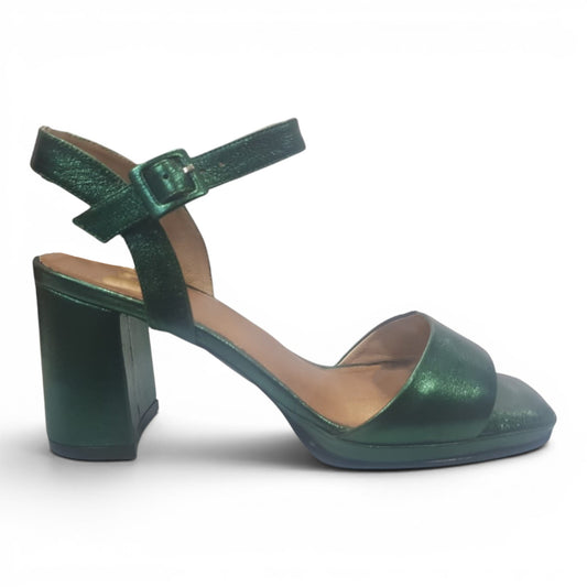 J3155 SANDALIA VERDE PETROLEO (IT-06434)