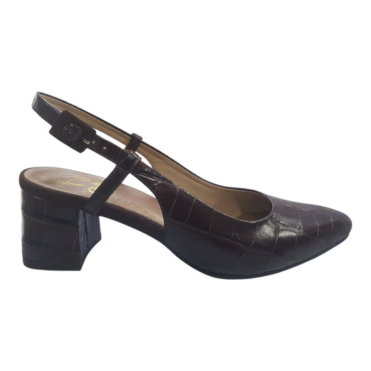 J785 SLINGBACKS MARRON (IT-06472)