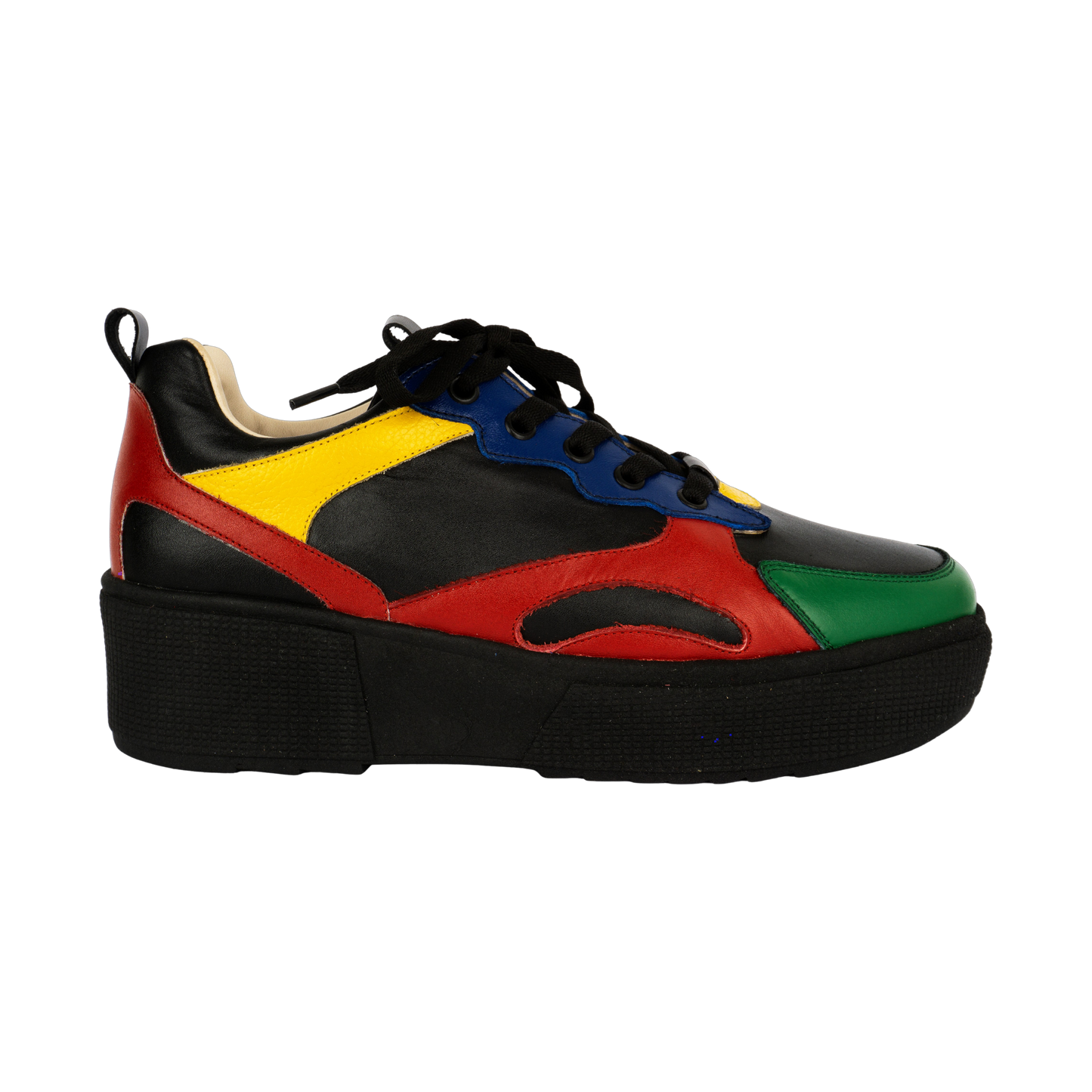 JZ403 ZAPATILLA NEGRO VERDE (IT-04170)