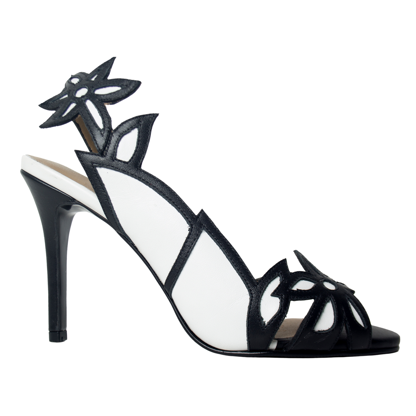 J3174 SANDALIA NEGRO/BLANCO
