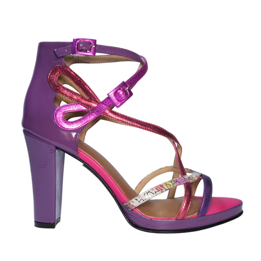 J696 SANDALIA MORADA (IT-06107)
